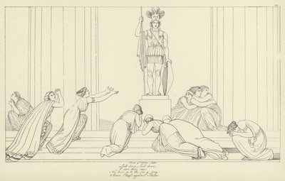 Seven Chiefs against Thebes by John Flaxman
